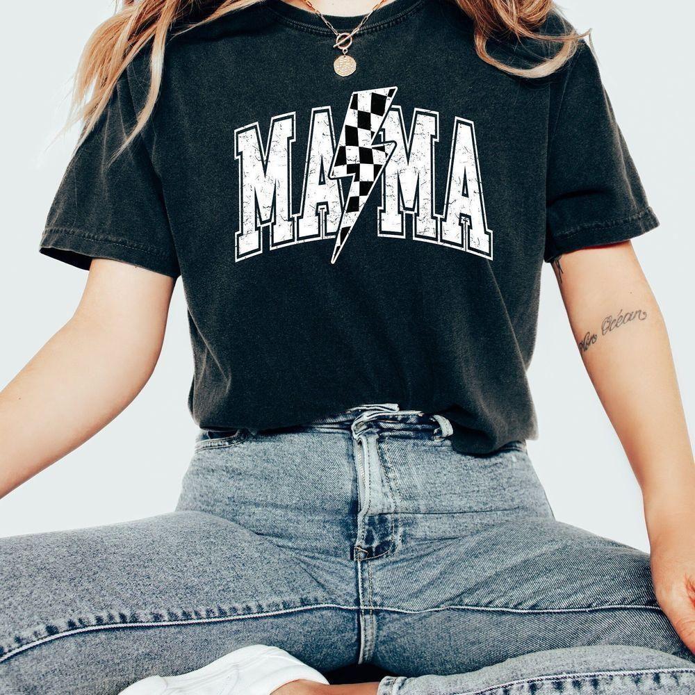 Retro Checkered Mama 3 Vuitino Shirt